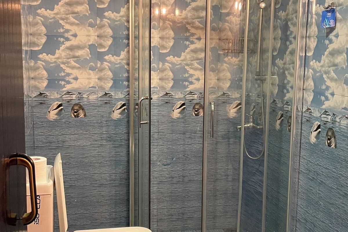 Såpe, sjampo og toalettpapir