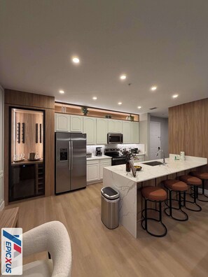 Fridge, microwave, oven, stovetop - The Epic 11 Vista Cay Resort Orlando Florida (Orlando)