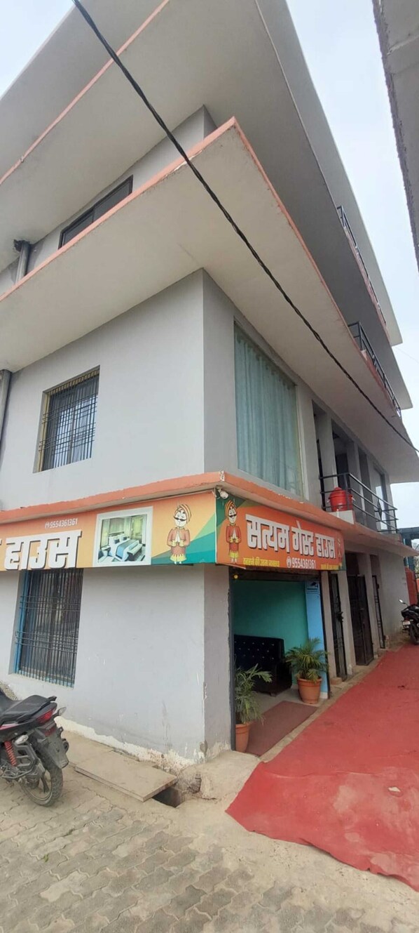 Fassade der Unterkunft