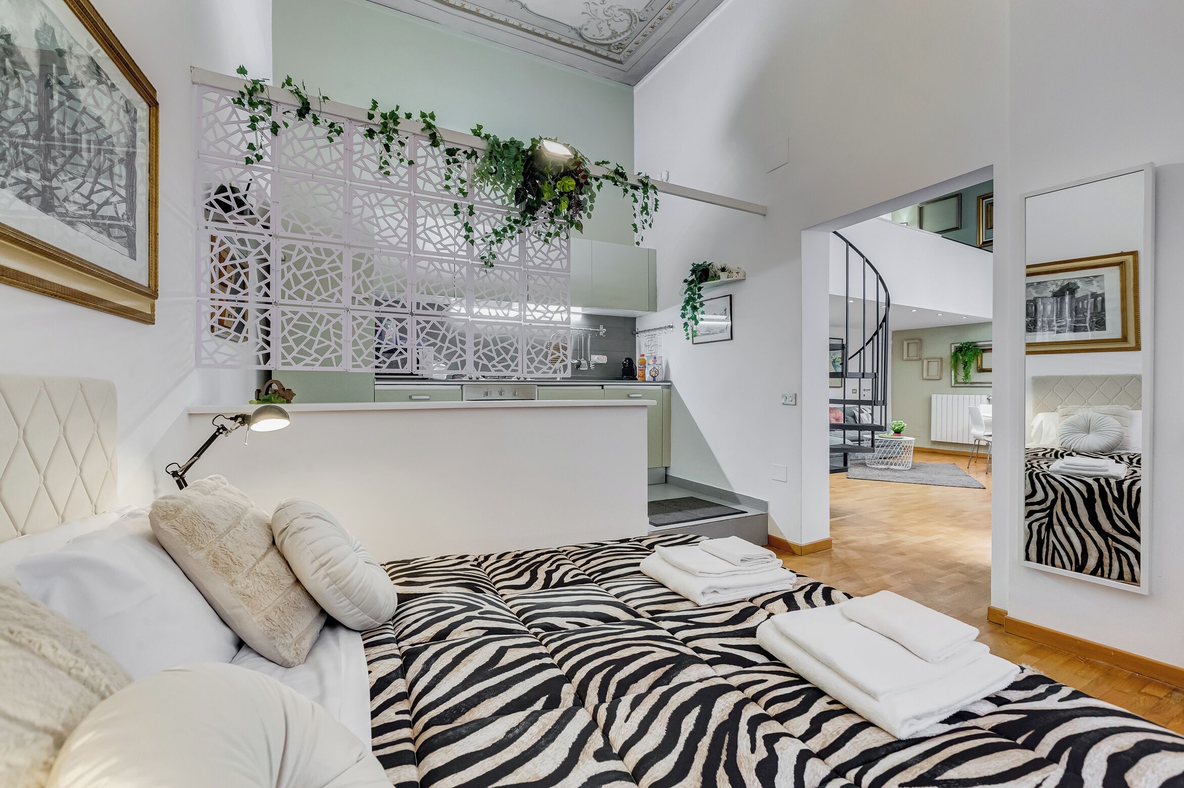 2 chambres, fer et planche à repasser, lit parapluie, Wi-Fi gratuit