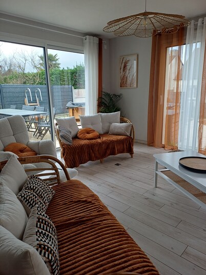 House 4 suites ideal for 8 people near Nantes relaxation and calm