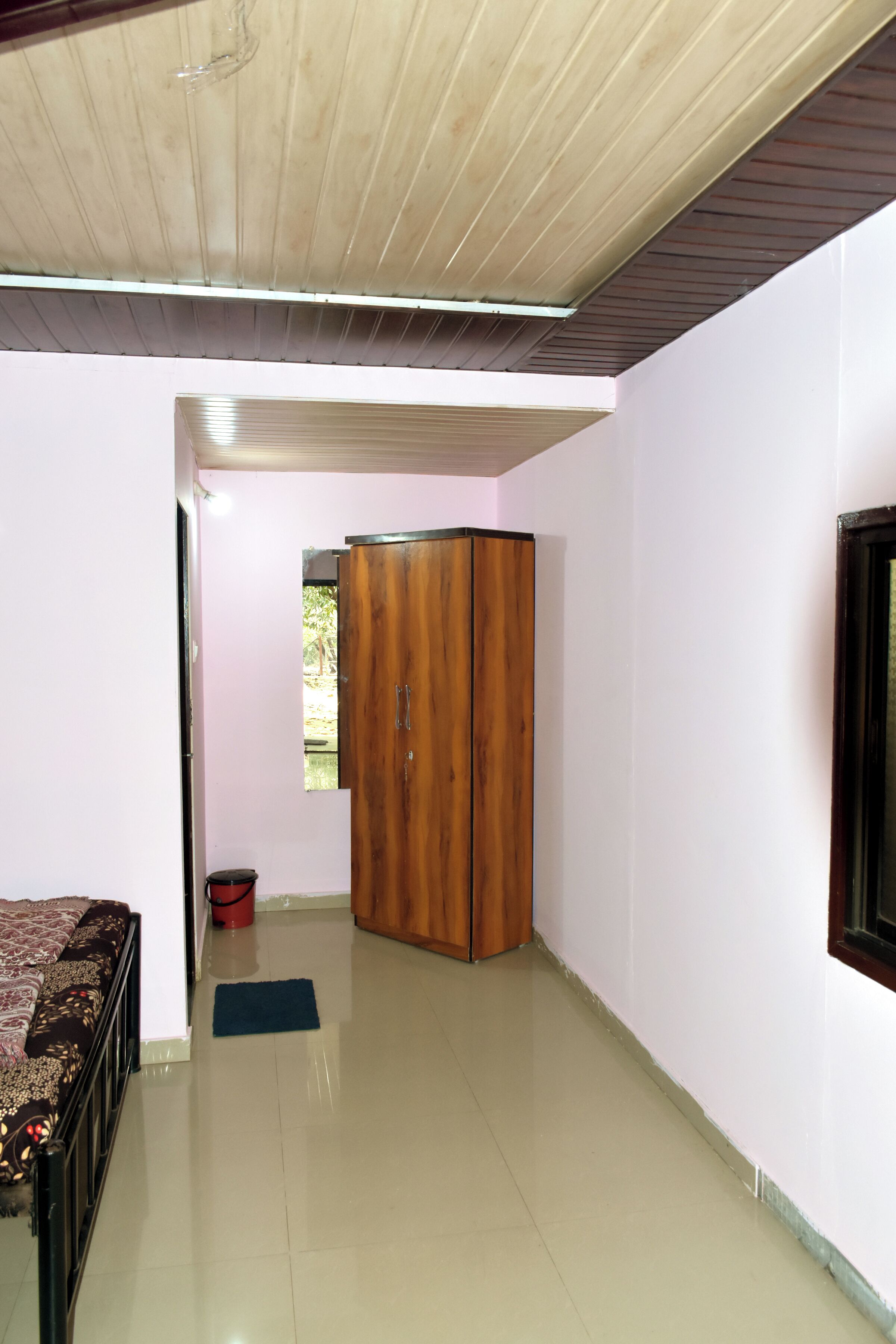Comfort Room | Premium bedding, memory-foam beds, desk, laptop workspace