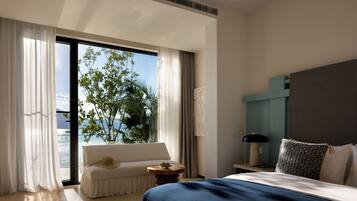 Phòng đôi phong cách lãng mạn, sân hiên, quang cảnh biển | Quang cảnh từ phòng