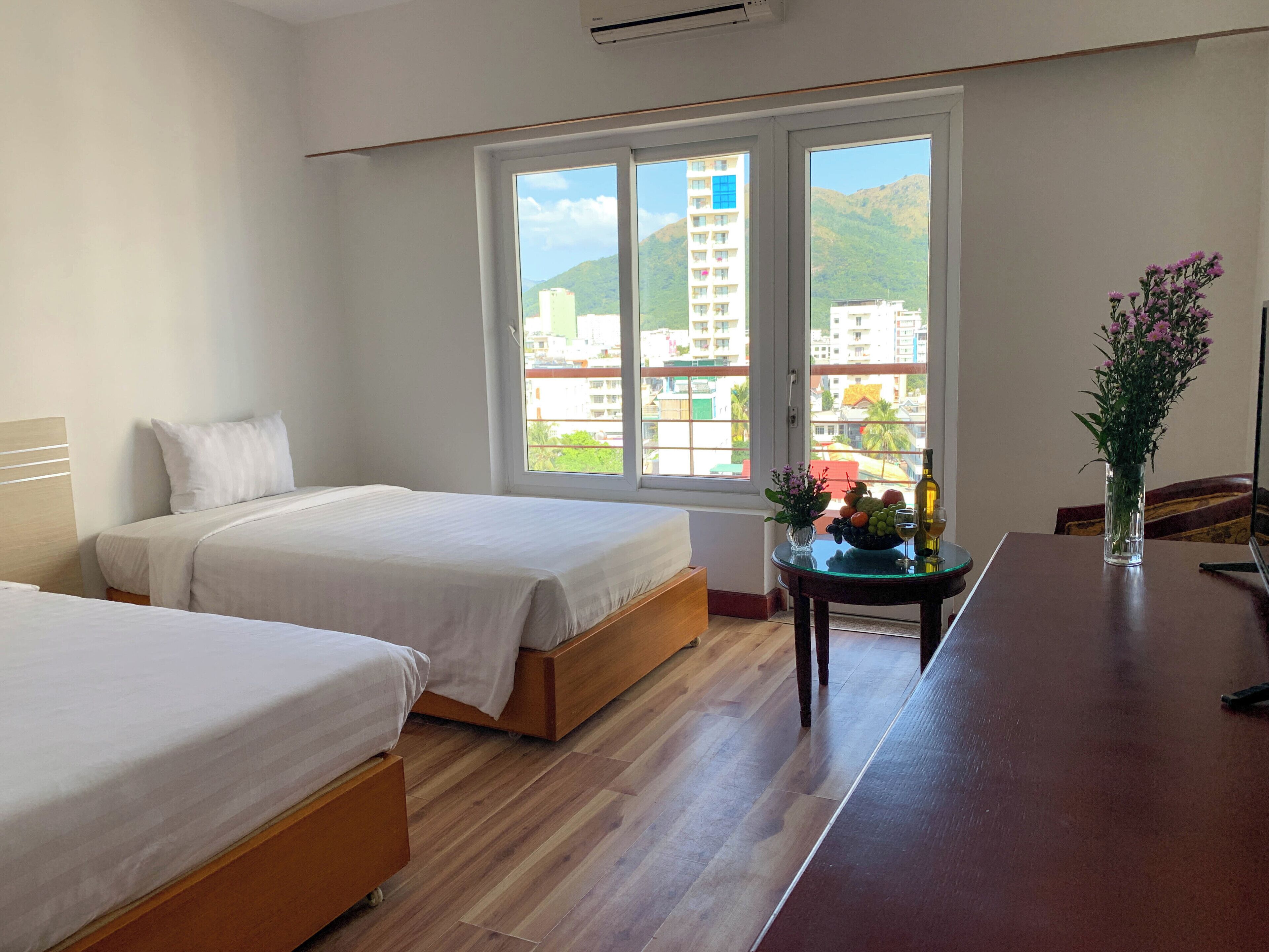 Vue depuis l’hébergement