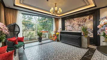 Voorkant van accommodatie