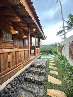 Villa, privat basseng, hageutsikt | Skrivebord og wi-fi (inkludert)