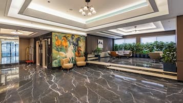 Sitzecke in der Lobby