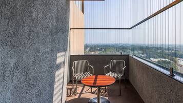 Chambre Exécutive Double ou avec lits jumeaux, balcon | Balcon