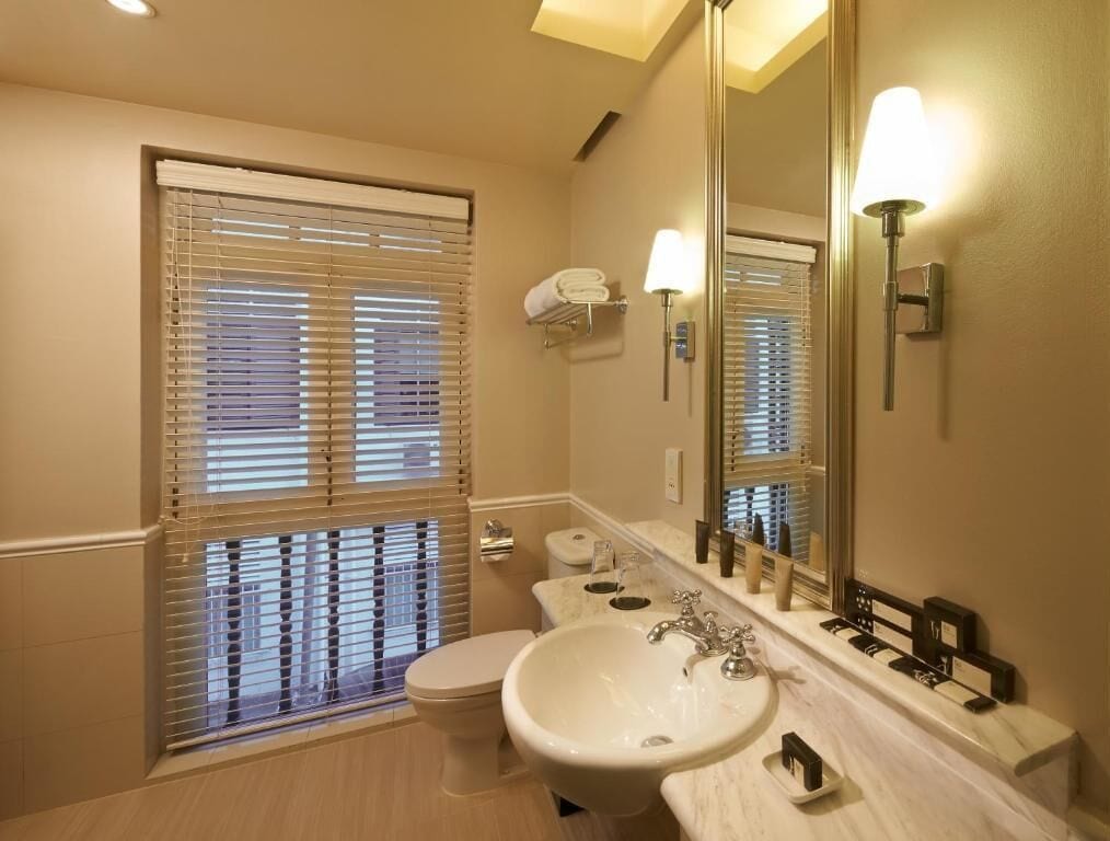 이그제큐티브 더블룸 또는 트윈룸, 금연 | 욕실 | 헤어드라이어, 타월, 비누, 샴푸