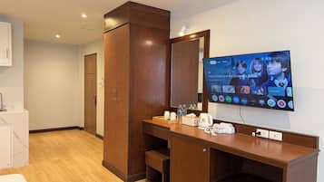 Caja de seguridad en la habitación, cortinas blackout y wifi gratis