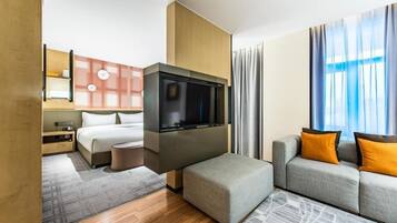 65-inch LED TV with cable channels