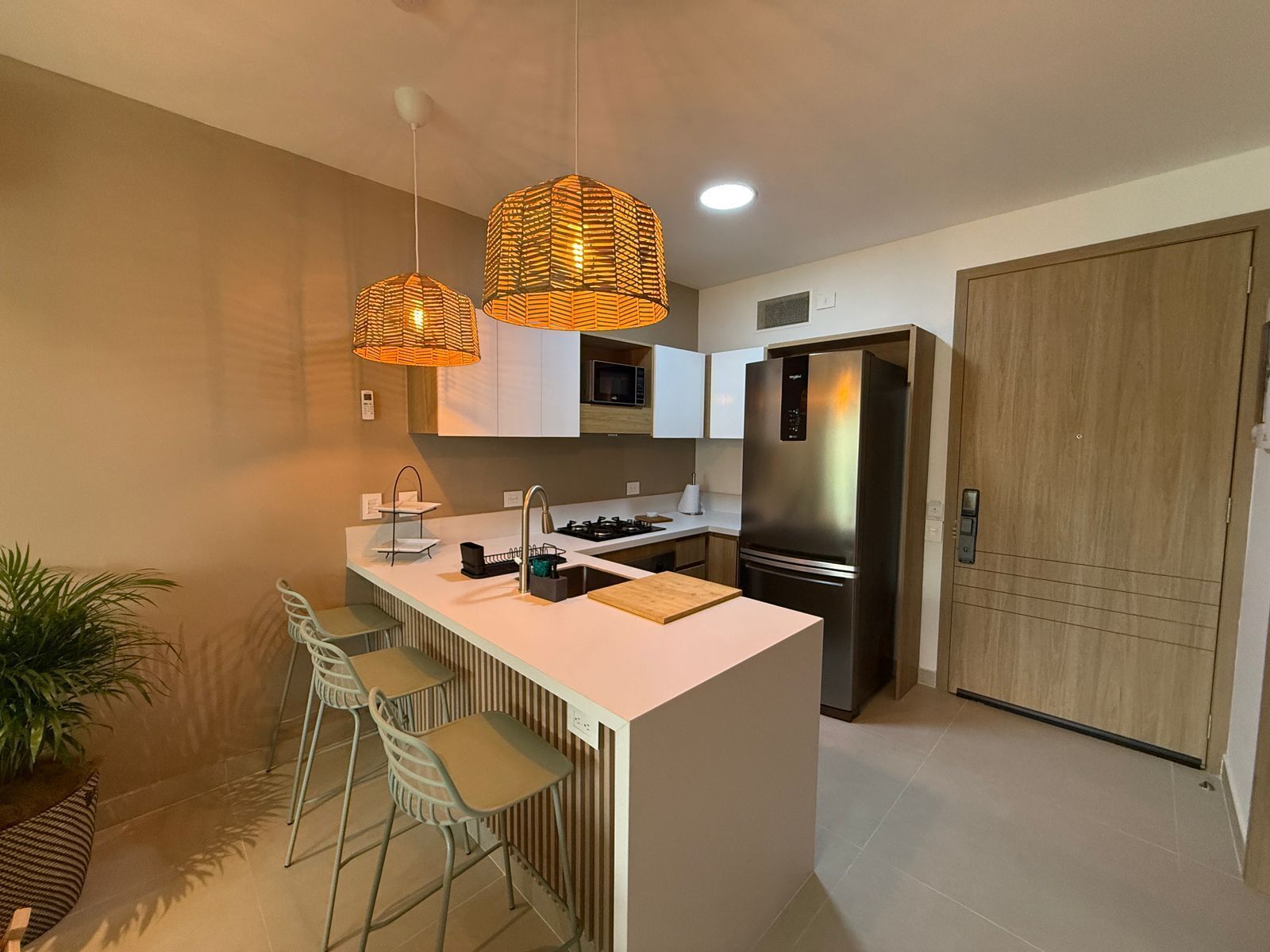 Microones, forn i placa de cuina 