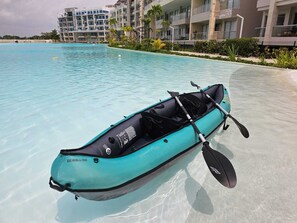 Pool - Spectacular 1-bedroom apartment overlooking the endless Crystal Lagoon Beach (Cartagena de Indias)