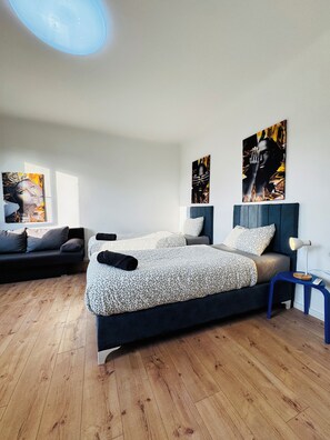 Basic Apartment | Iron/ironing board - Stylish 3BR Apt Outdoor Space Sleeps 8 (Vienna)