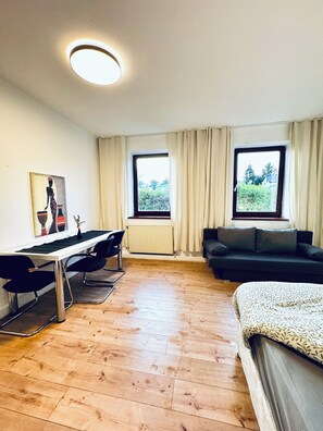 Basic Apartment | Iron/ironing board - Stylish 3BR Apt Outdoor Space Sleeps 8 (Vienna)