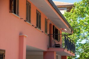 Façade de l’hébergement
