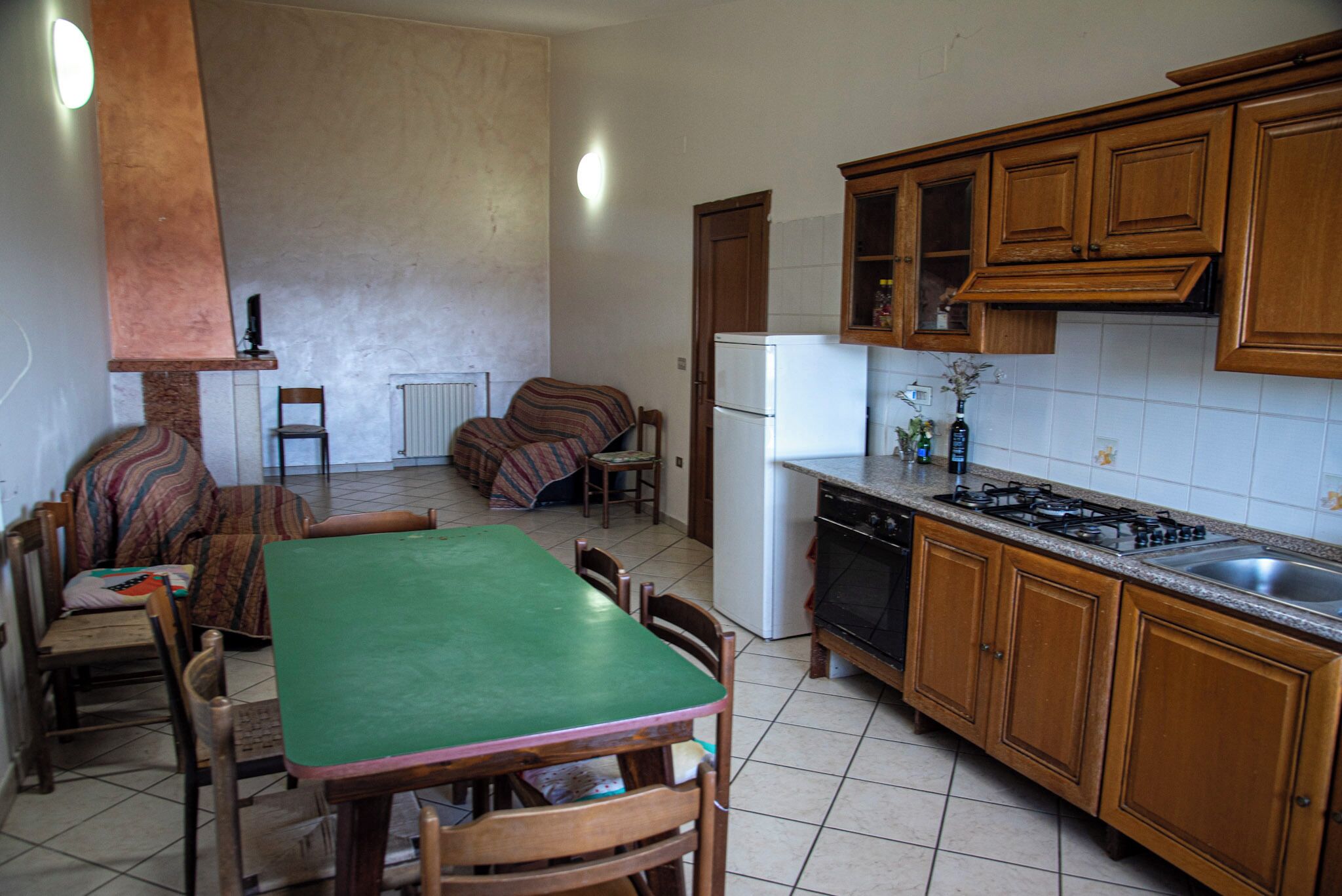 Apartment, 2 Bedrooms, Balcony, Hill View | Private kitchen | Full-size fridge, stovetop, cookware/dishes/utensils