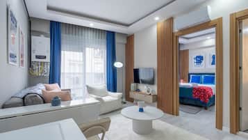 Standard Condo, 1 Double Bed with Sofa bed, Non Smoking, Pets allowed | Desk, laptop workspace, blackout curtains, soundproofing