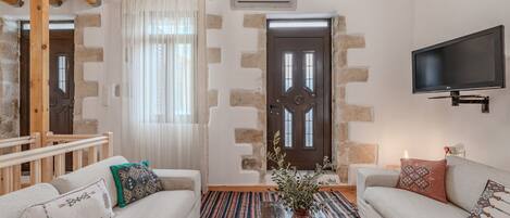 Talo, 1 makuuhuone, terassi, vuoristonäköala | Olohuone