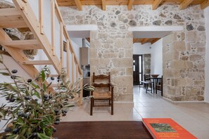 House, 1 Bedroom, Terrace, Mountain View | Living room - Kalimera Loft I Village Experience (Rethymno)