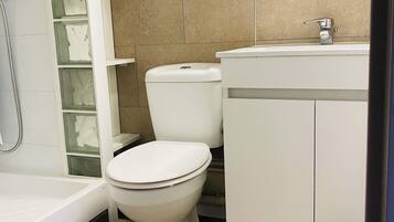 Haartrockner, Handtücher, Toilettenpapier