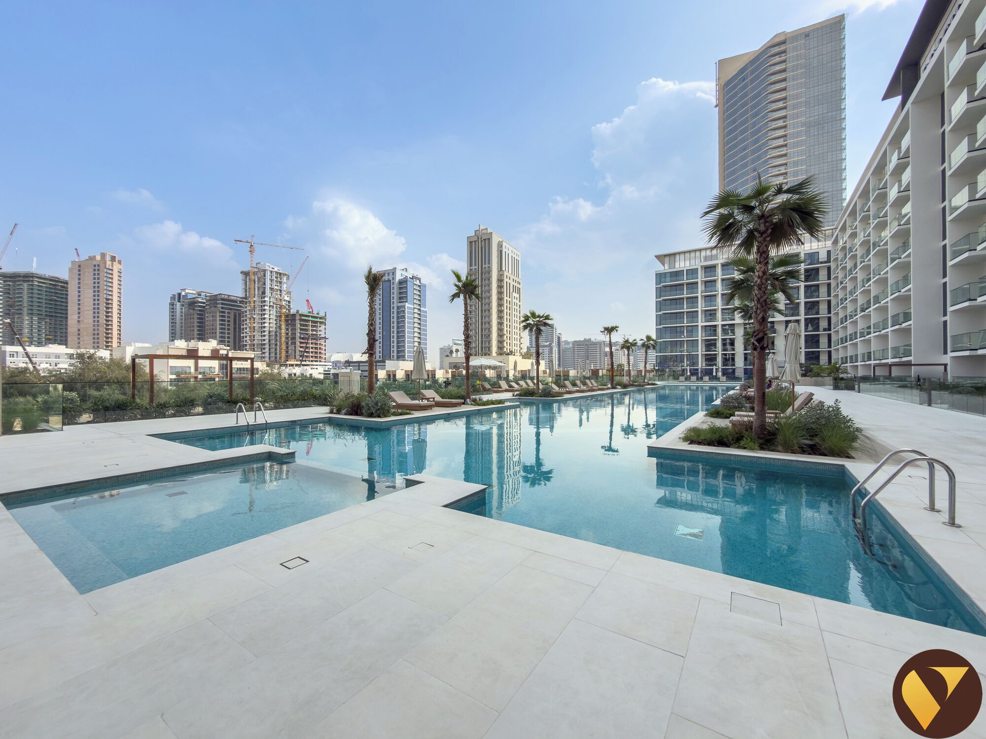 Studio Luxe, balcon, vue ville