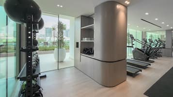 Studio Luxe, balcon, vue ville