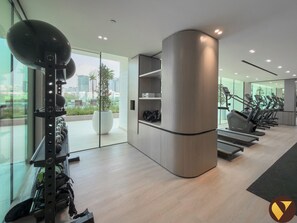 Iron/ironing board, cots/infant beds, free WiFi, bed sheets - Binghatti Phenix JVC Near Circle Mall (Dubai)