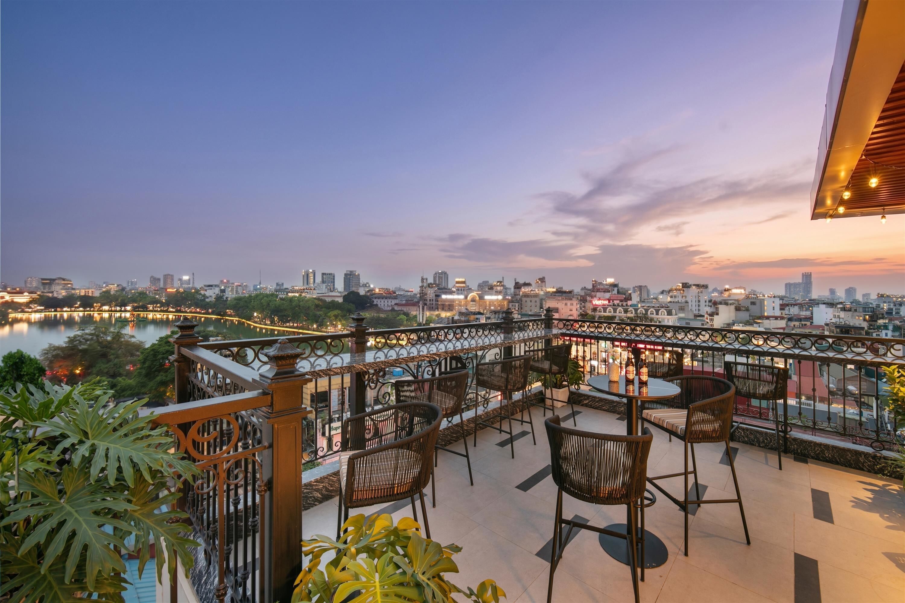 Rooftop terrace