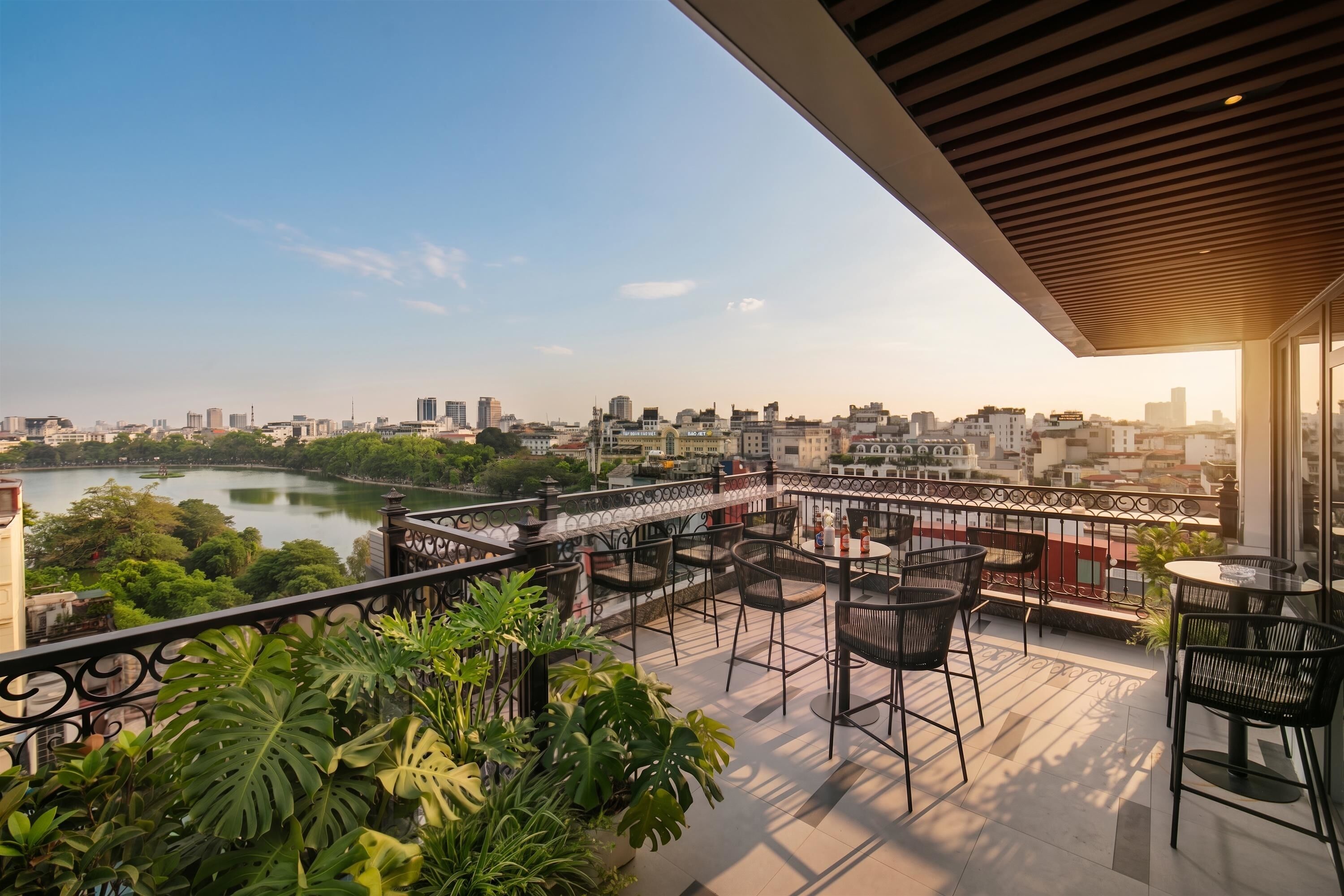 Rooftop terrace