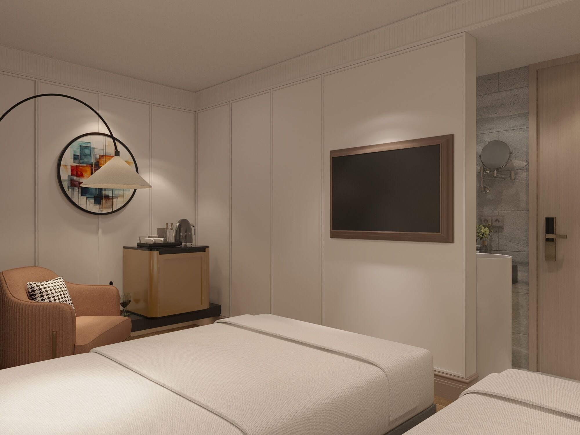 Deluxe King | In-room safe, blackout drapes, iron/ironing board, free WiFi