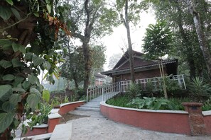 Fachada de la propiedad