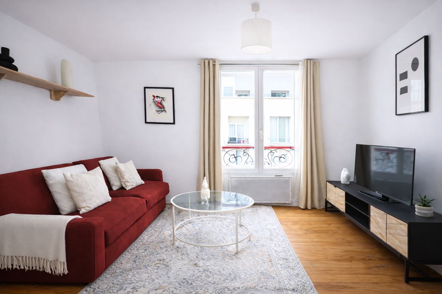 Apartamento | Zona de estar | Una televisión de pantalla plana