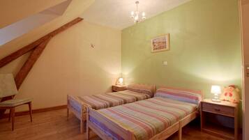 3 chambres, fer et planche Ă repasser, Wi-Fi