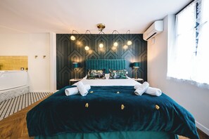 Suíte luxo | Camas com colchões de espuma com sistema de memória