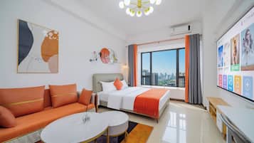 Studio Classique, 1 grand lit, non-fumeur, vue ville