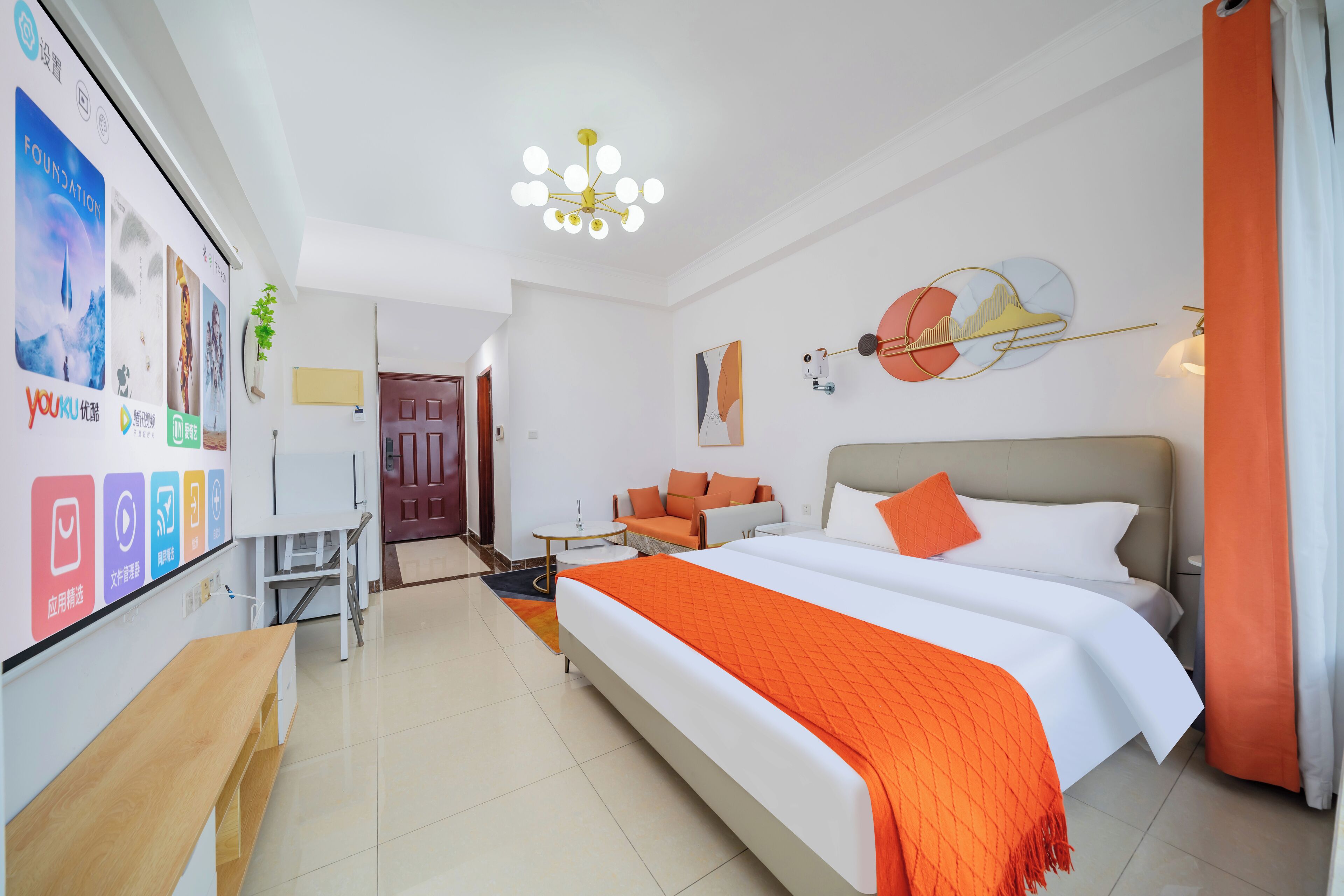 Classic Studio, 1 Katil Ratu (Queen), Non Smoking, City View | Meja, langsir/tirai gelap terus, seterika/papan seterika, Wi-fi percuma 