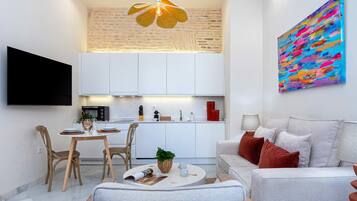 Apartment (1 Bedroom) | Living area