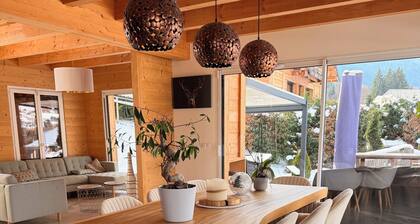 Chalet Ă la montagne vue sur Cordon proche Combloux, Megeve et Chamonix