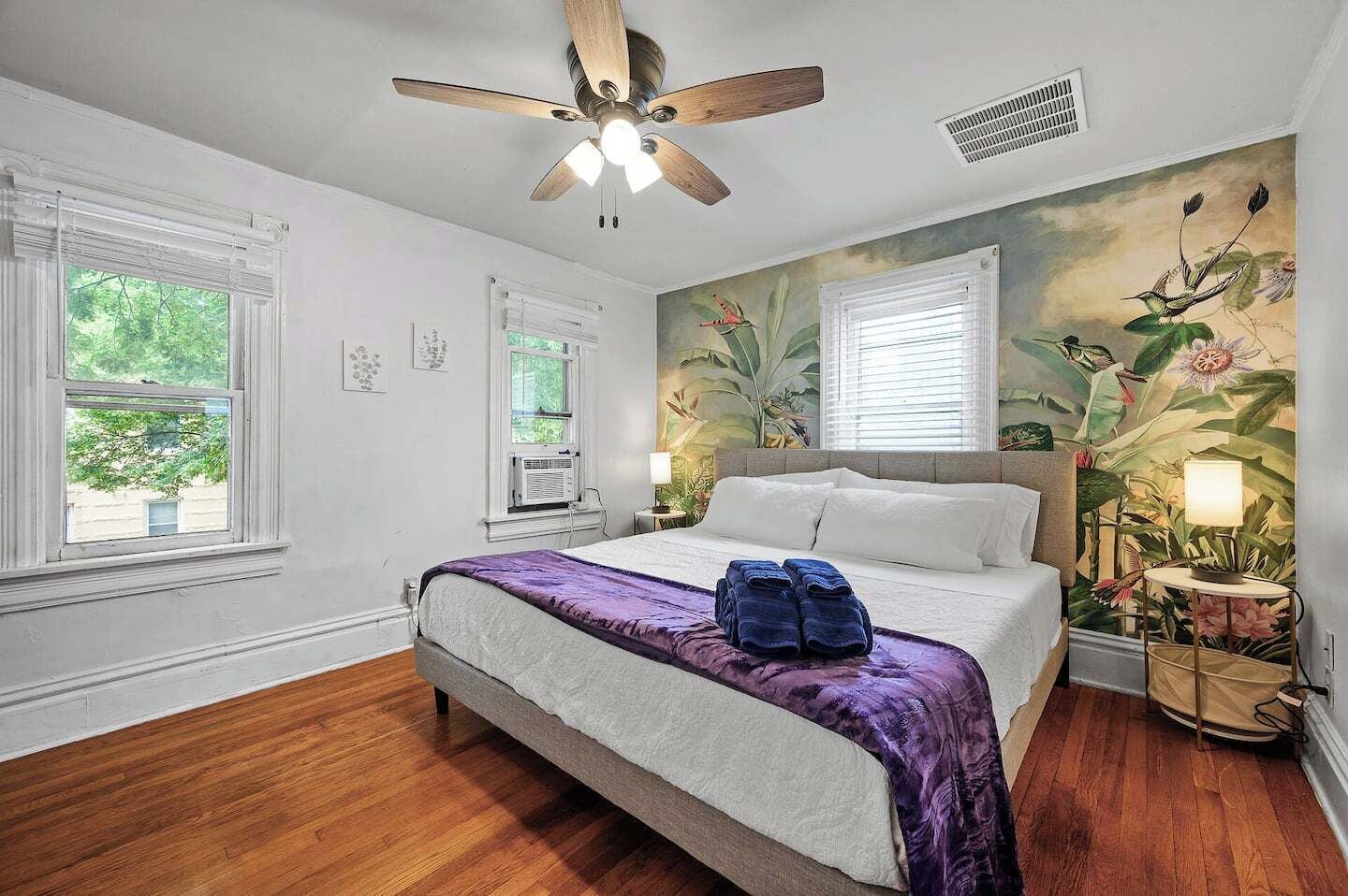 1 makuuhuone, silitysrauta/-lauta, ilmainen Wi-Fi, vuodevaatteet