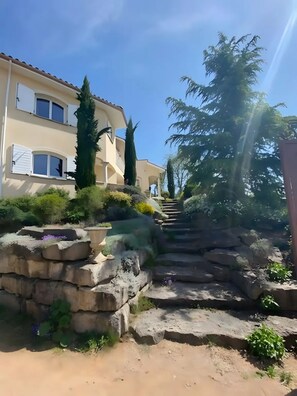 Property grounds - Bed and Breakfast 'D'hotes' with Shared Pool, Shared Terrace and Shared Garden (Veyssilieu)