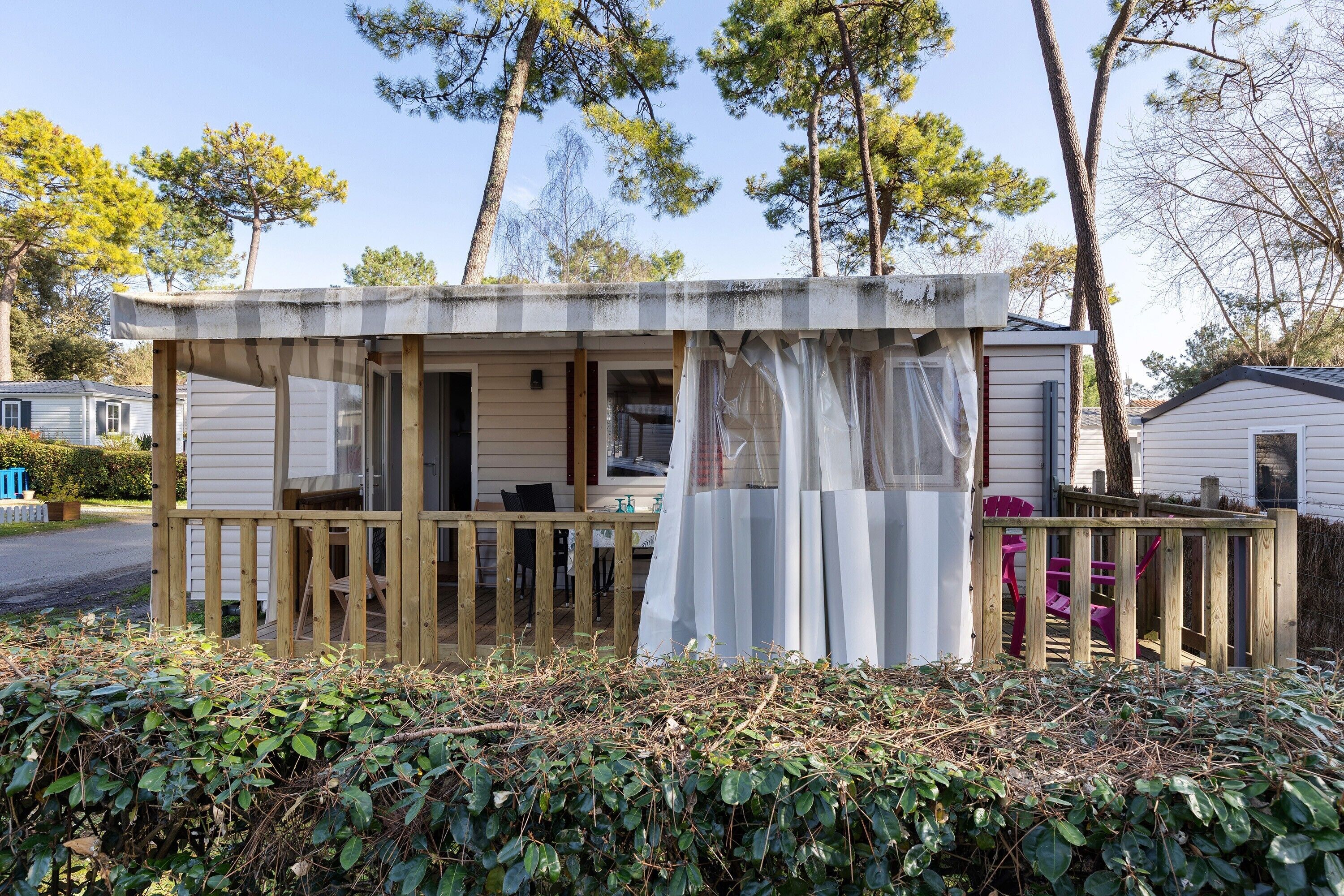 Enceinte de l’hébergement