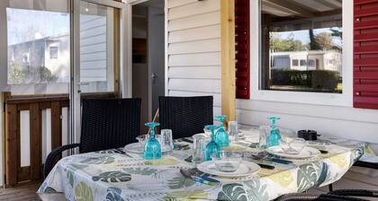 Mobilheim 148 im Camping Bois Dormant, 2 Schlafzimmer, 4 Personen