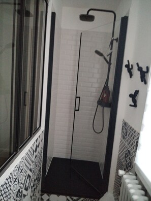 Shower, free toiletries, hair dryer, towels - Guesthouse "Chambres d’hôte d’Amboise" (Amboise)