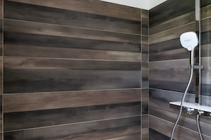 Een douche, een haardroger