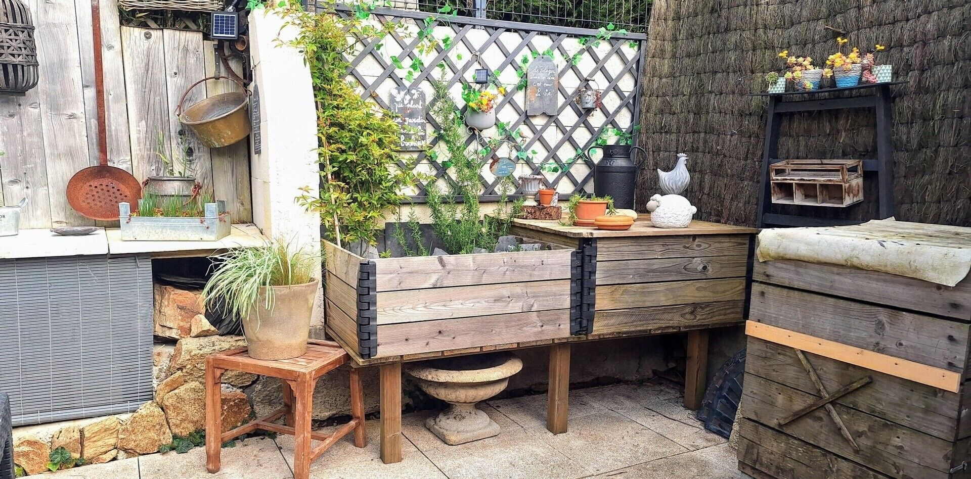 Enceinte de l’hébergement