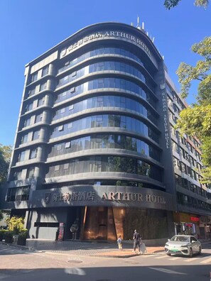 Fassade der Unterkunft