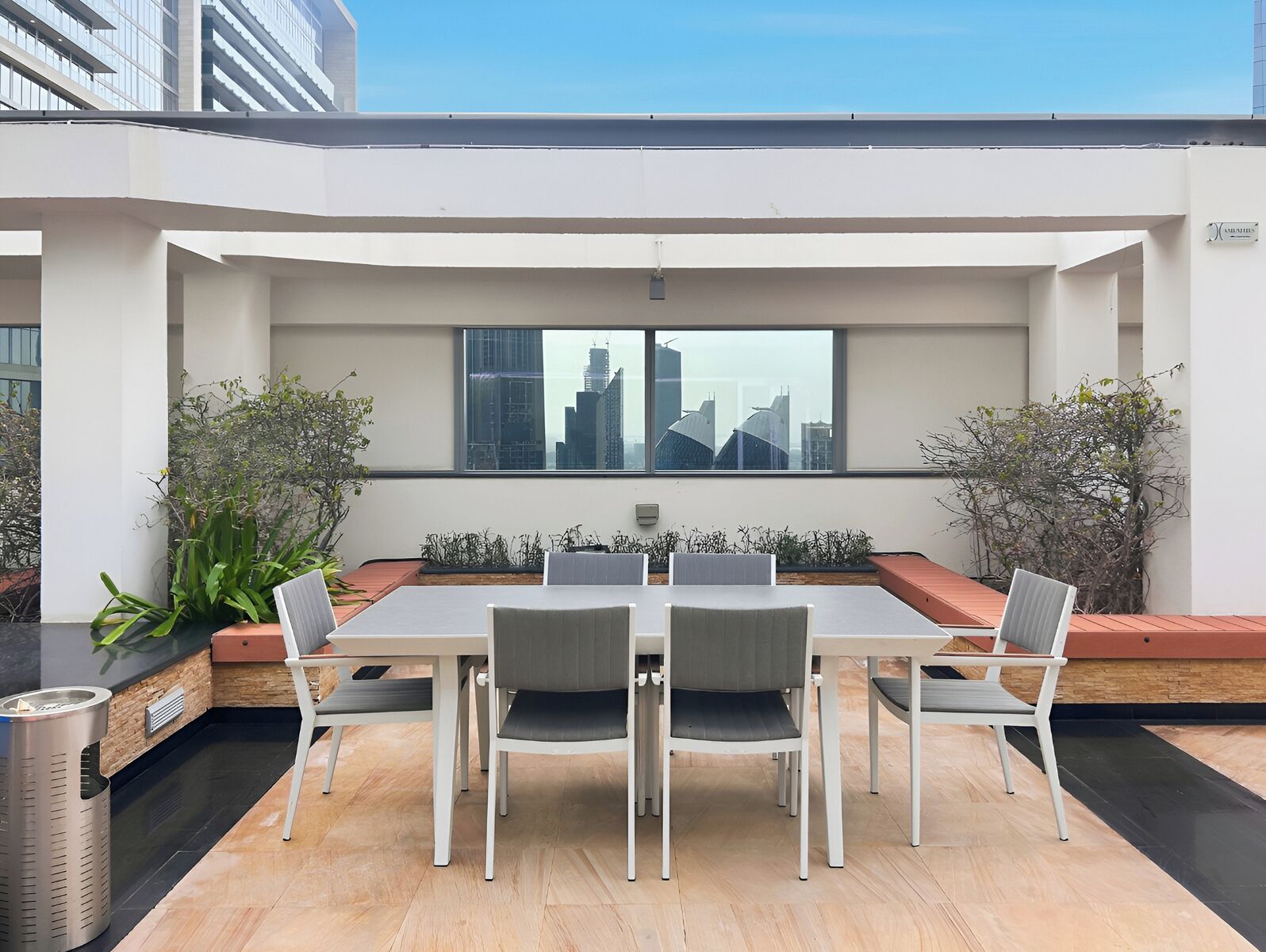 Alberca al aire libre 