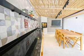 Dining - Complete house in Búzios with pool and gourmet area for up to 10 people. (Armação dos Búzios)