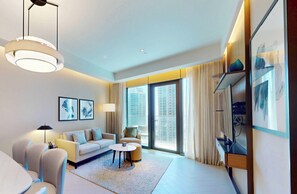 TV - Elegant 2BR in The Address Opera, Downtown (Dubai)